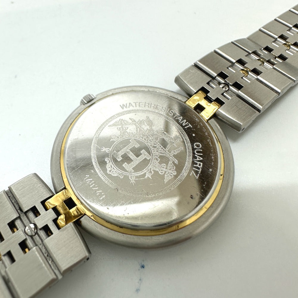 HERMES プロフィール クォーツ デイト 腕時計 SS/GP メンズ - brandshop-reference
