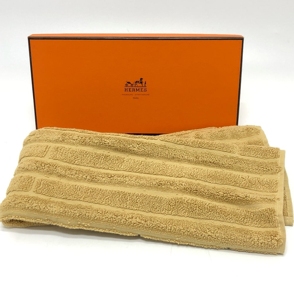 HERMES H Logo Labyrinth Face Towel Towel Cotton Ladies | brandshop