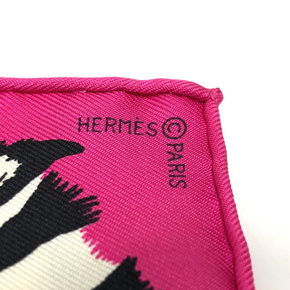 HERMES ゼブラ ペガサス カレ20 ナノカレ スカーフ シルク レディース - brandshop-reference
