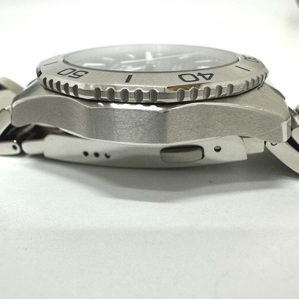 TAG HEUER WBP1113 プロフェッショナル200 アクアレーサー ソーラーグラフ クォーツ デイト 腕時計 SS メンズ - brandshop-reference