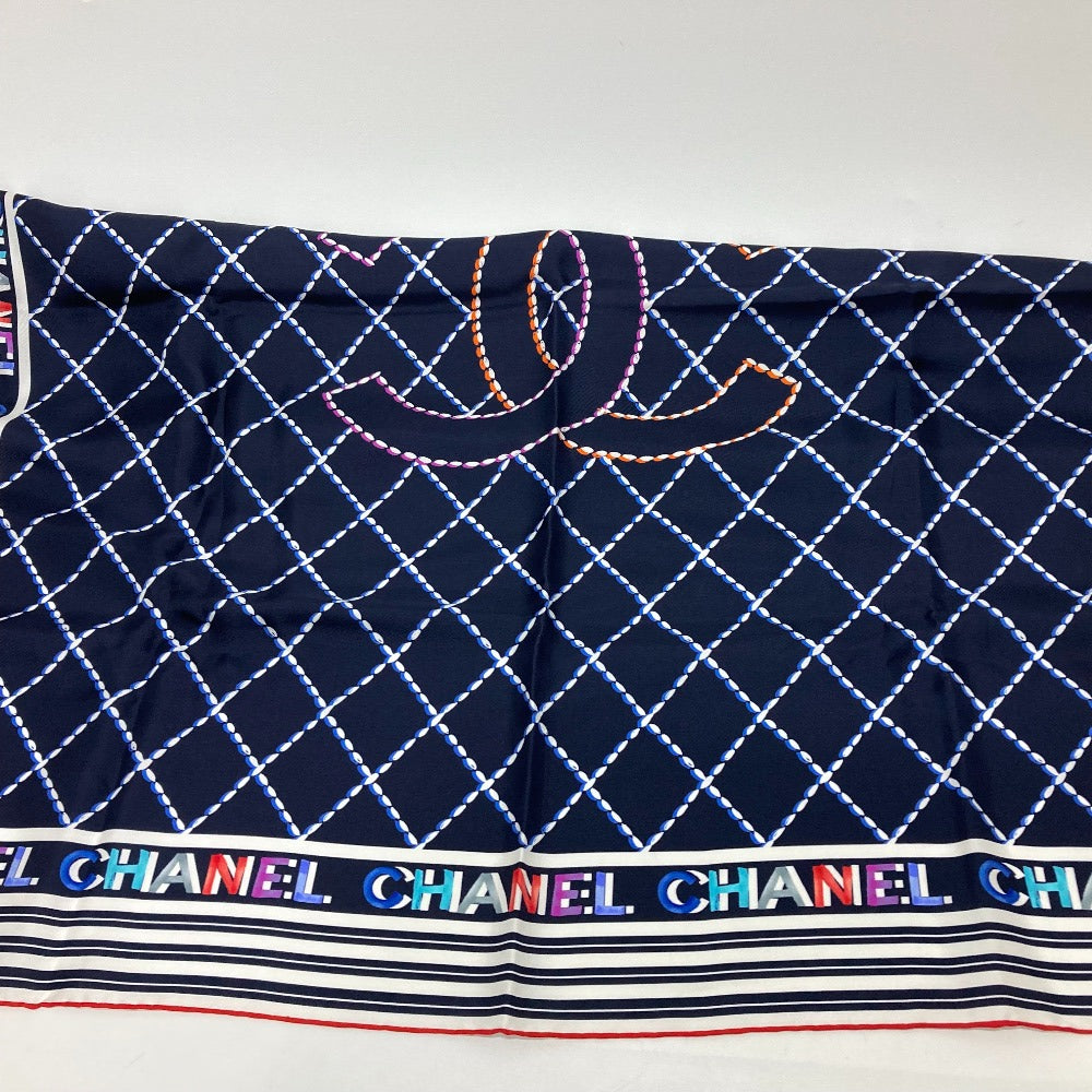 CHANEL キルティング ココマーク ロゴ CC ファッション小物 スカーフ ...