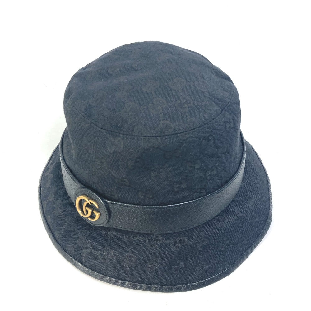 GUCCI 576587 GG バケットハット ハット帽 帽子 バケットハット ボブハット ハット GGキャンバス メンズ - brandshop-reference