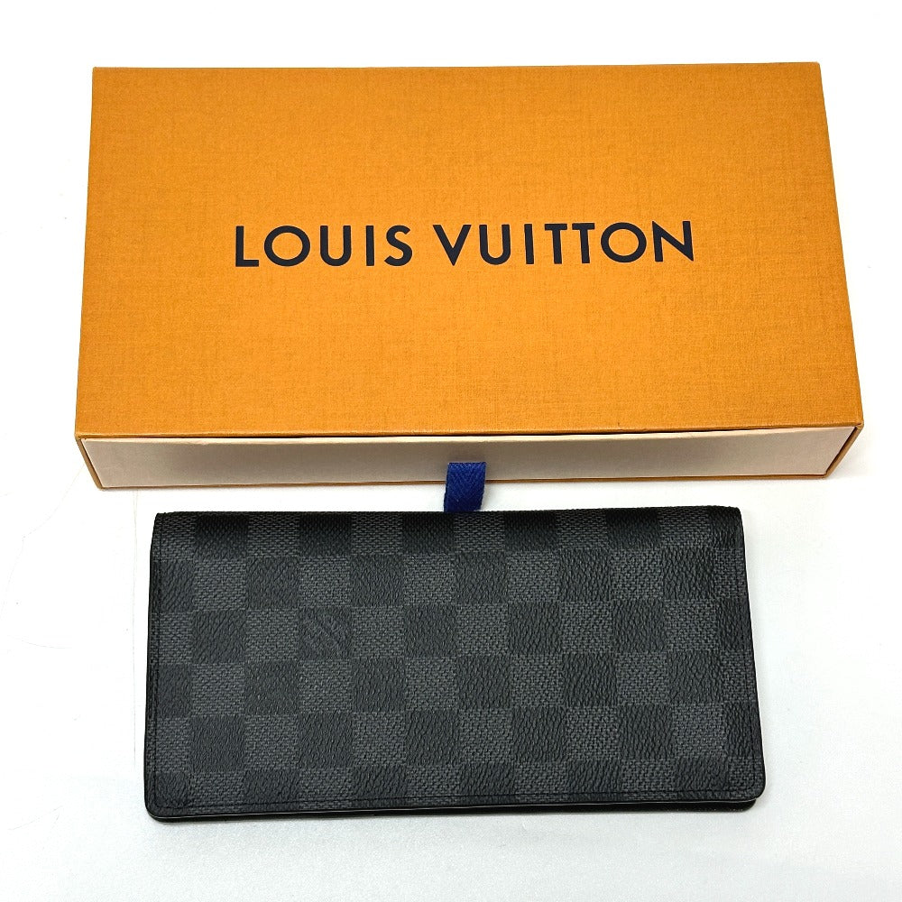 LOUIS VUITTON N62665 ダミエグラフィット ポルトフォイユブラザ 2つ折り 長財布 ダミエグラフィットキャンバス メンズ - brandshop-reference