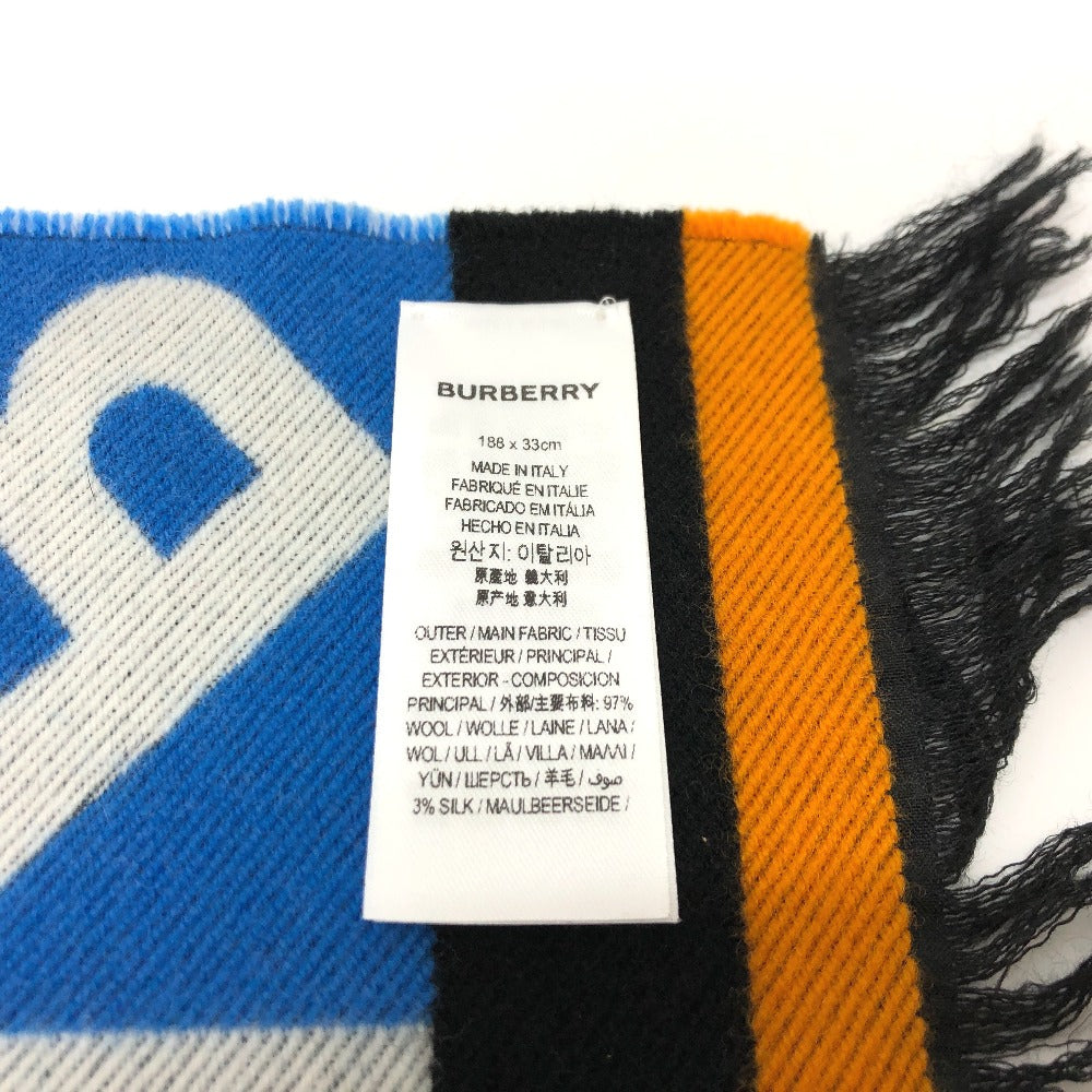 BURBERRY 8023067 TB ロゴ マフラー ウール メンズ - brandshop-reference