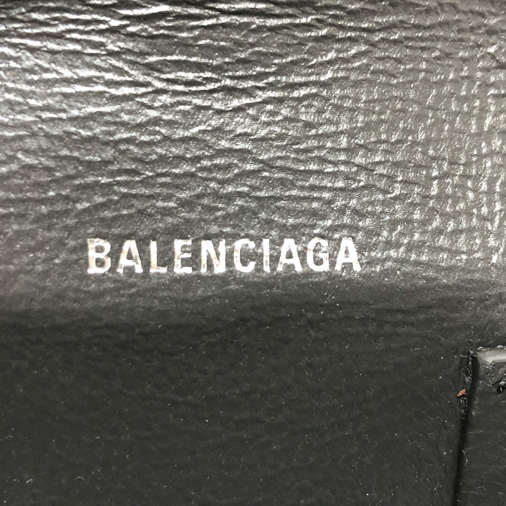 BALENCIAGA 655679 ロゴ AirPodsケース 型押し イヤフォンケース レザー ユニセックス - brandshop-reference