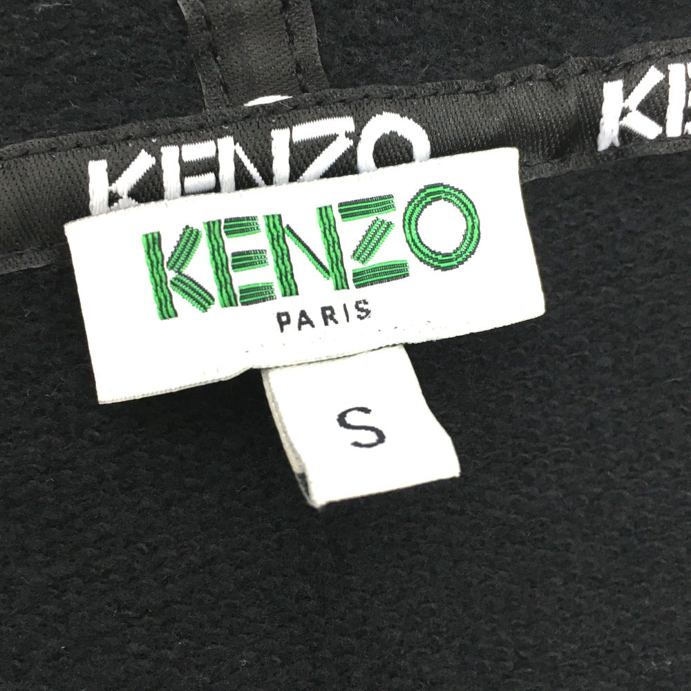 KENZO KENZO SPORTS LOGO SWEAT BLOUSON Logo Print Zip Up Parker