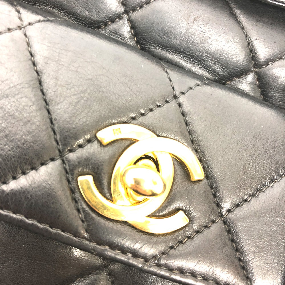 CHANEL CC ココマーク マトラッセ チェーン リュックサック ラムスキン レディース - brandshop-reference