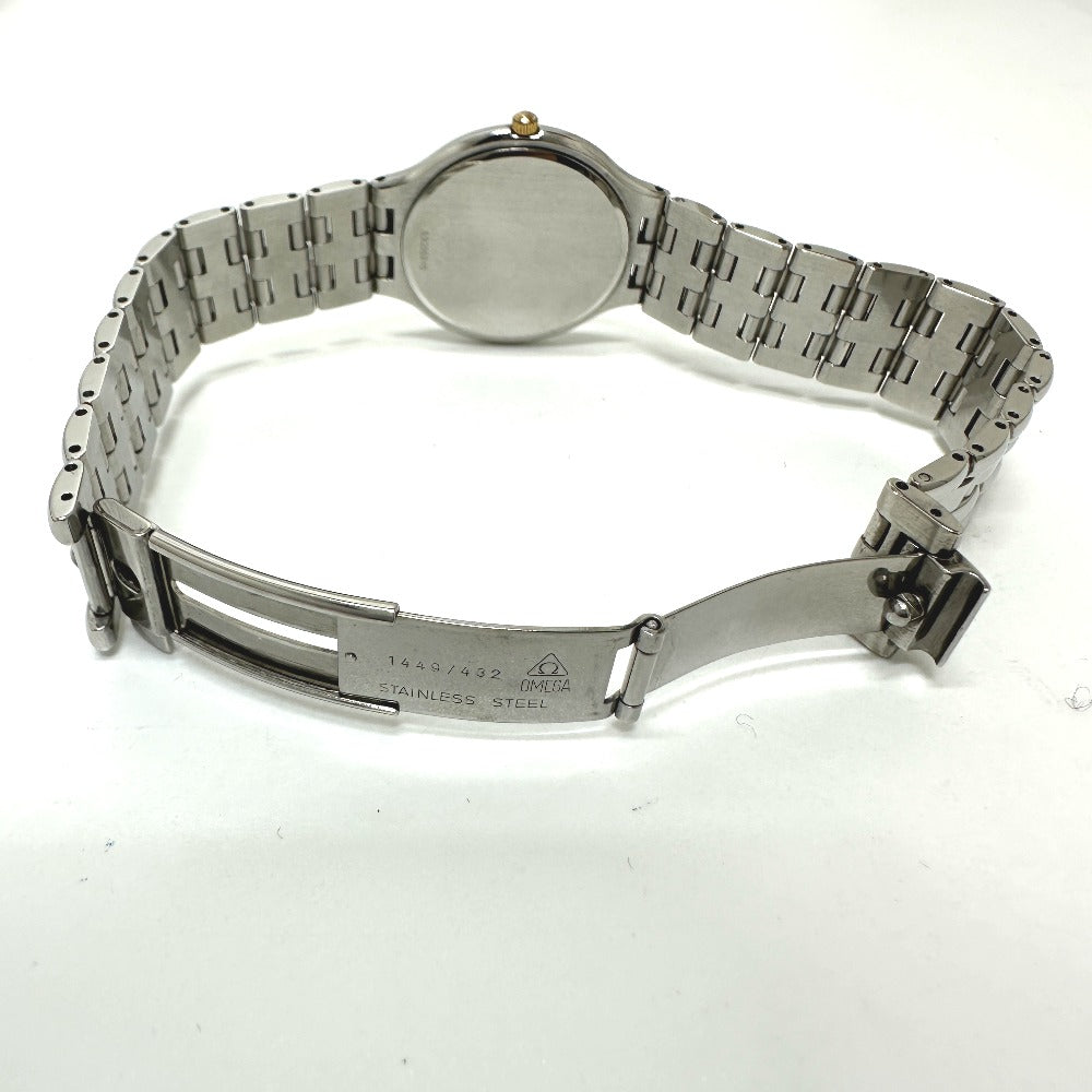 OMEGA デヴィル デビル クォーツ デイト 腕時計 SS メンズ - brandshop-reference