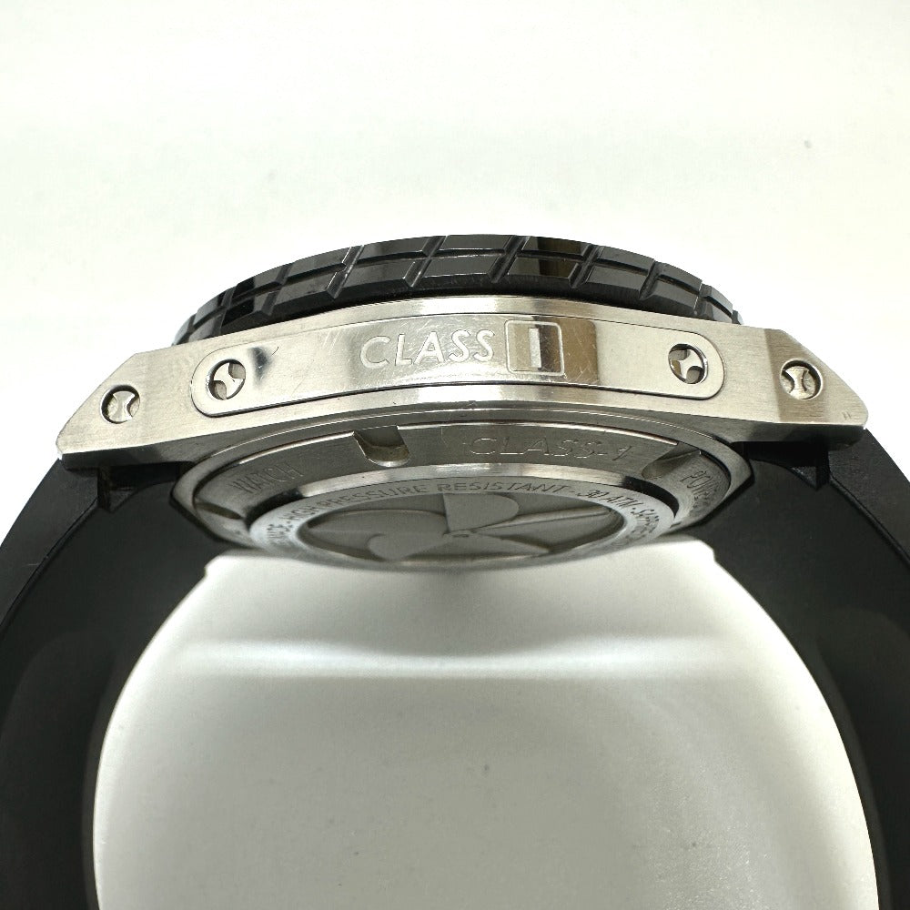 EDOX 80088 クラスワン オフショア プロフェッショナル 自動巻き デイト 腕時計 SS メンズ | brandshop-reference