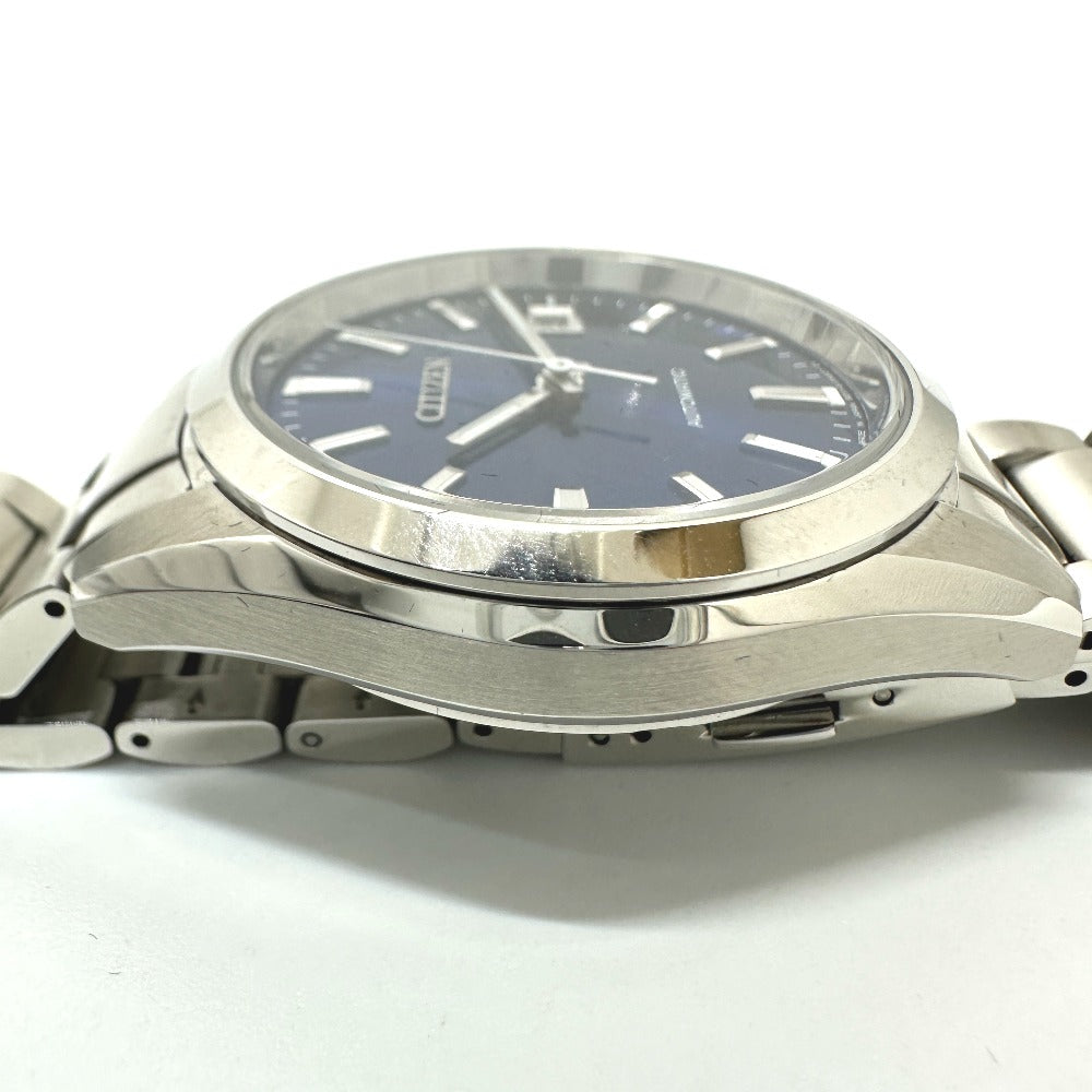CITIZEN NB1050-59L メカニカル 自動巻き デイト 腕時計 SS メンズ - brandshop-reference