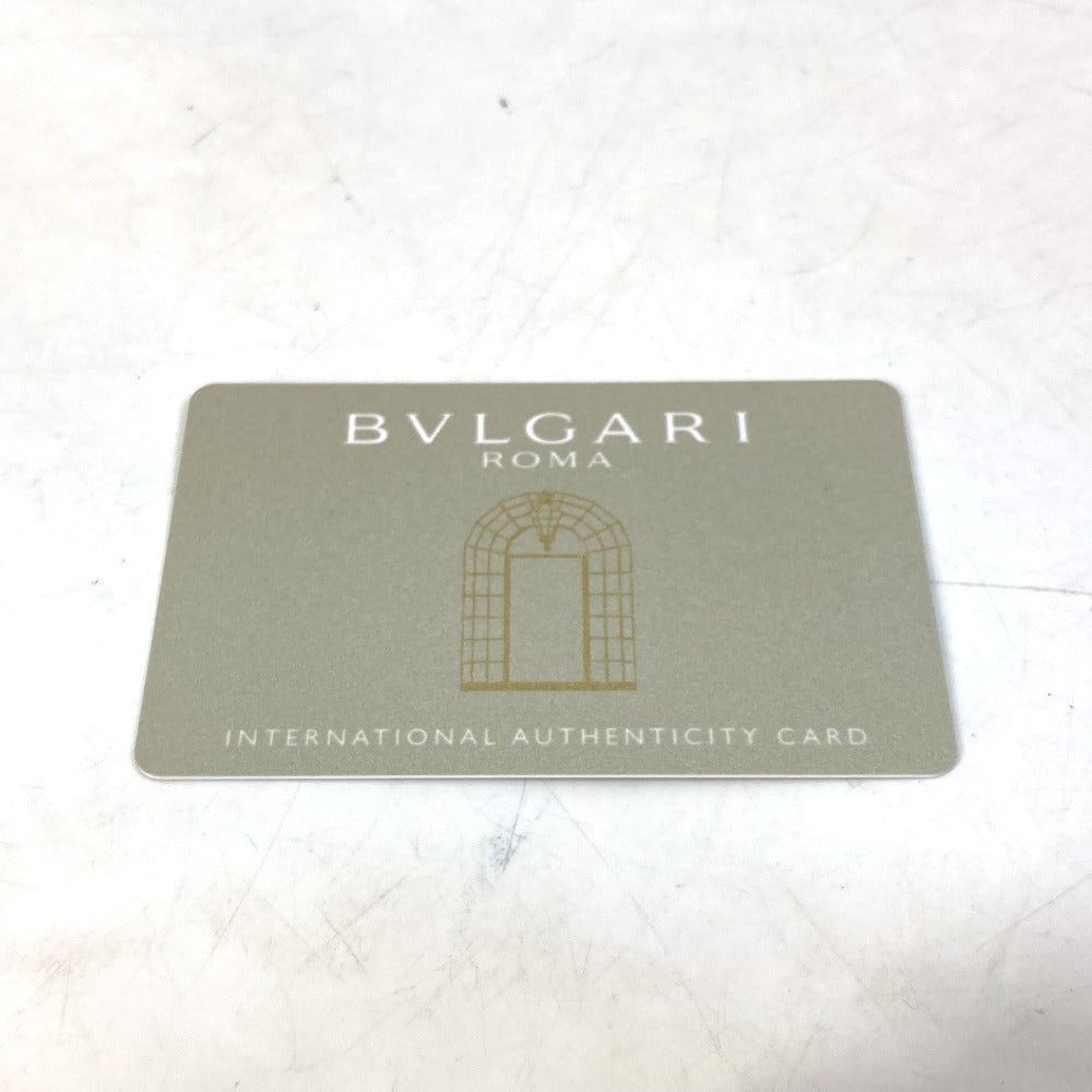 BVLGARI ブルガリ ブルガリ ロゴクリップ 2つ折り 2つ折り財布 レザー レディース - brandshop-reference