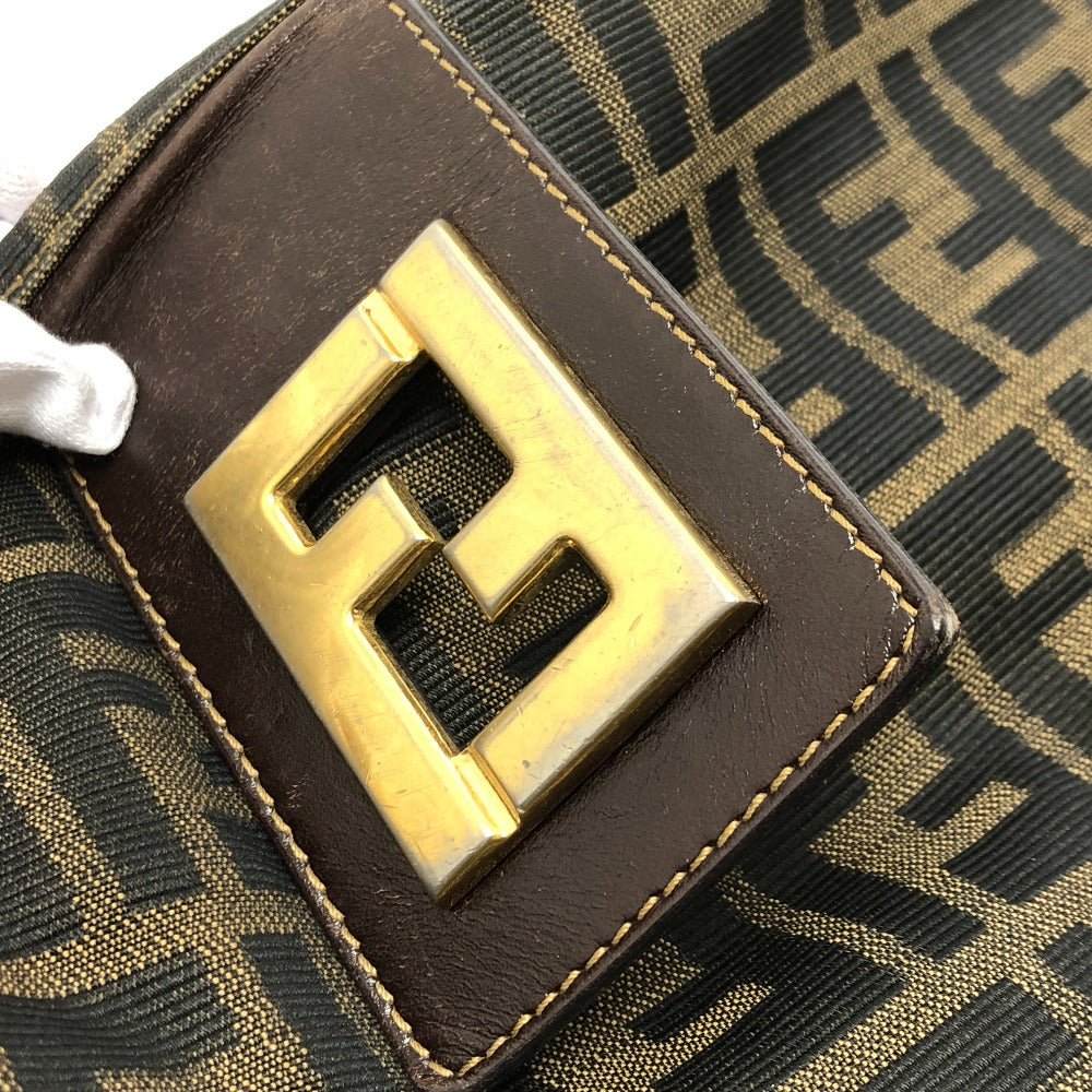 FENDI ズッカ FF金具 肩掛けバッグ ショルダーバッグ キャンバス/レザー レディース - brandshop-reference