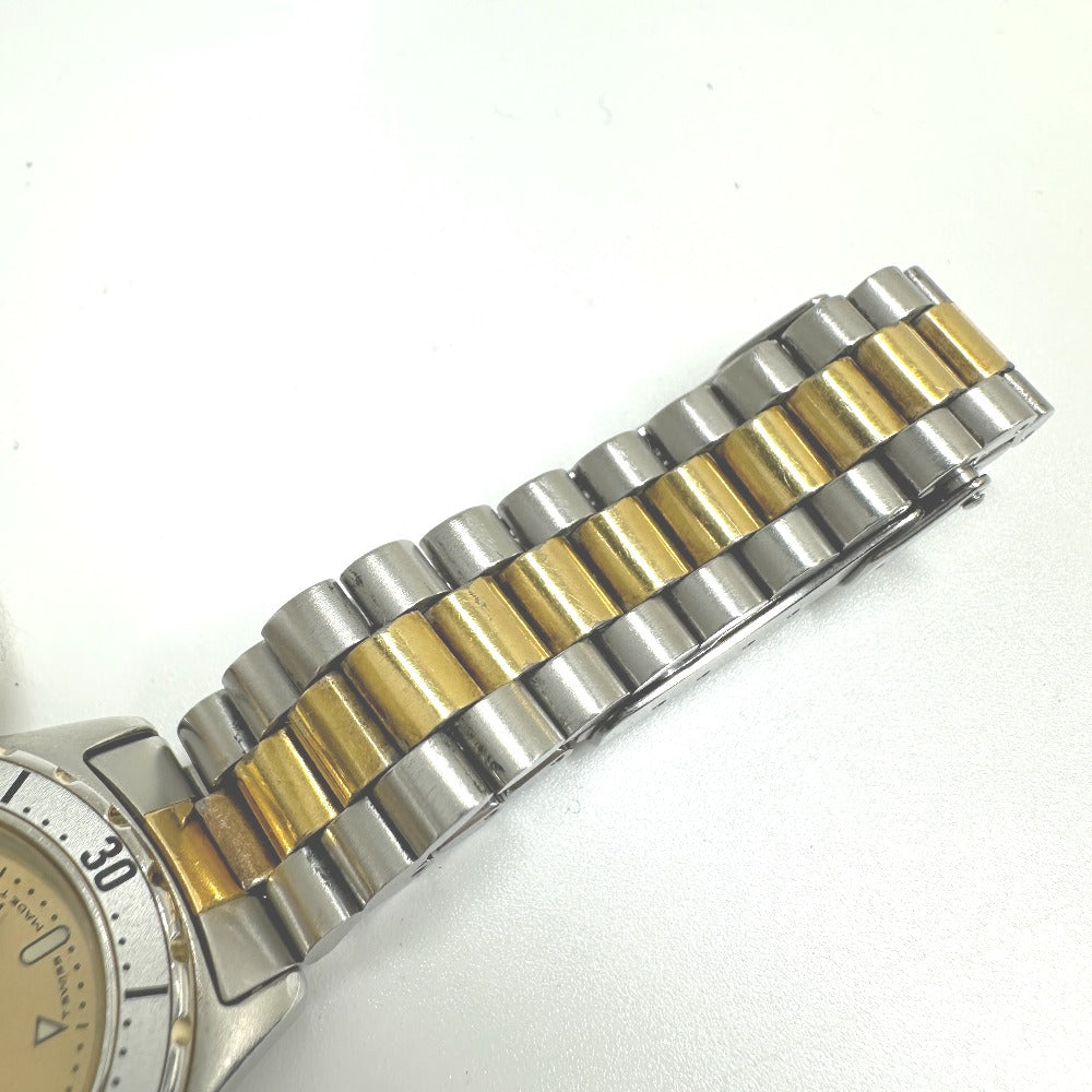 TAG HEUER 974.008 プロフェッショナル2000 クォーツ デイト 腕時計 SS/GP レディース - brandshop-reference