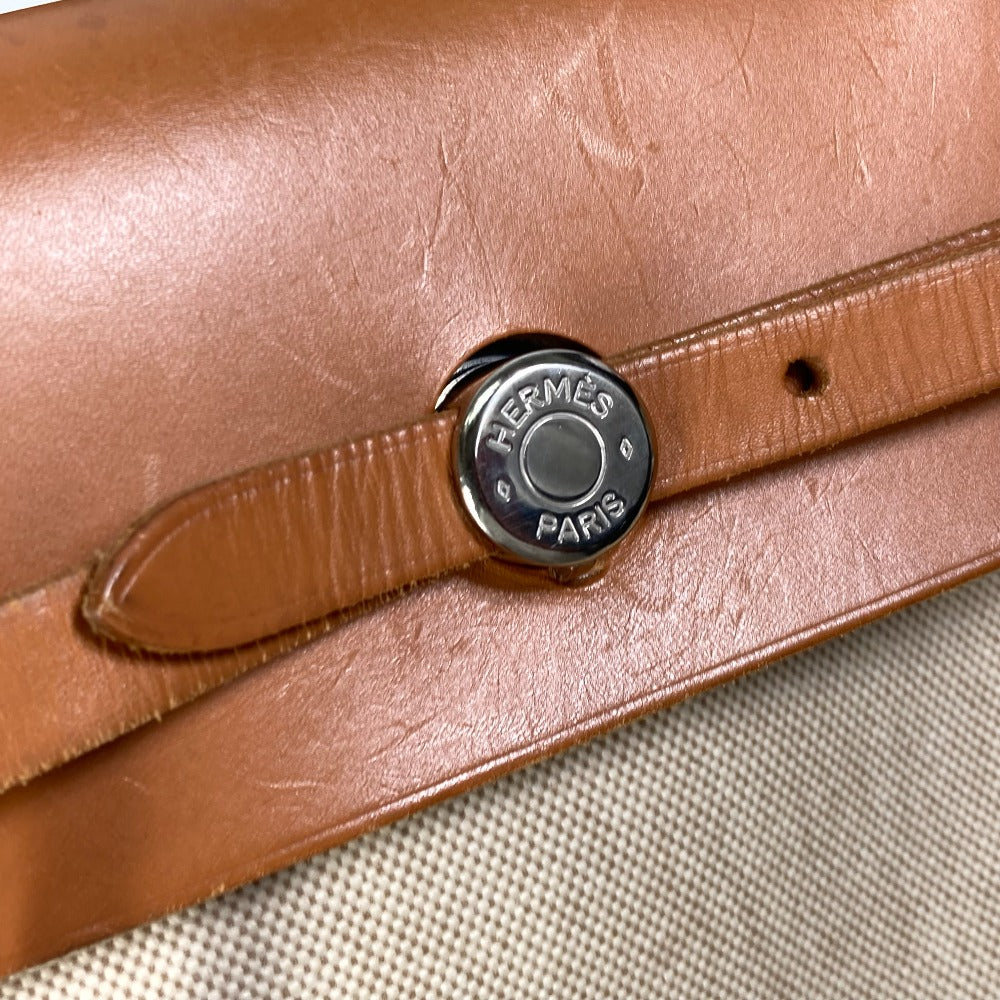 HERMES 替えバック付き エールバッグ GM 2WAY ショルダーバッグ カバン ハンドバッグ トワルアッシュ レディース - brandshop-reference