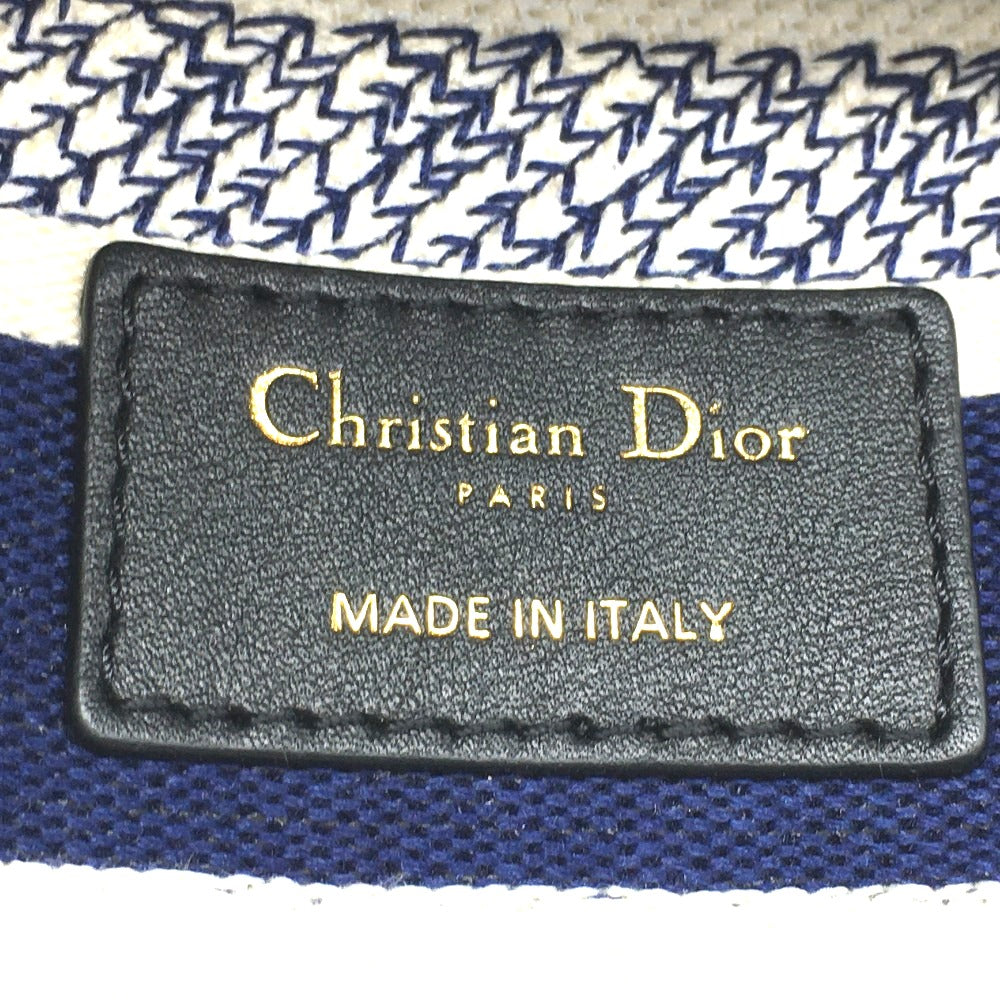 Christian Dior レディディオール ディーライト エンブロイダリー  カバン 2WAY ミディアムバッグ ハンドバッグ キャンバス レディース - brandshop-reference