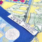 HERMES  ポケットチーフ TORANA 塔門 カレ45 スカーフ シルク ユニセックス - brandshop-reference
