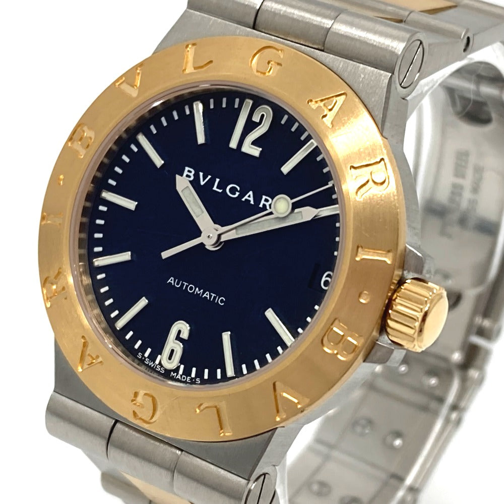BVLGARI LCV29SG ディアゴノ 自動巻き デイト 腕時計 SS/K18YG レディース - brandshop-reference