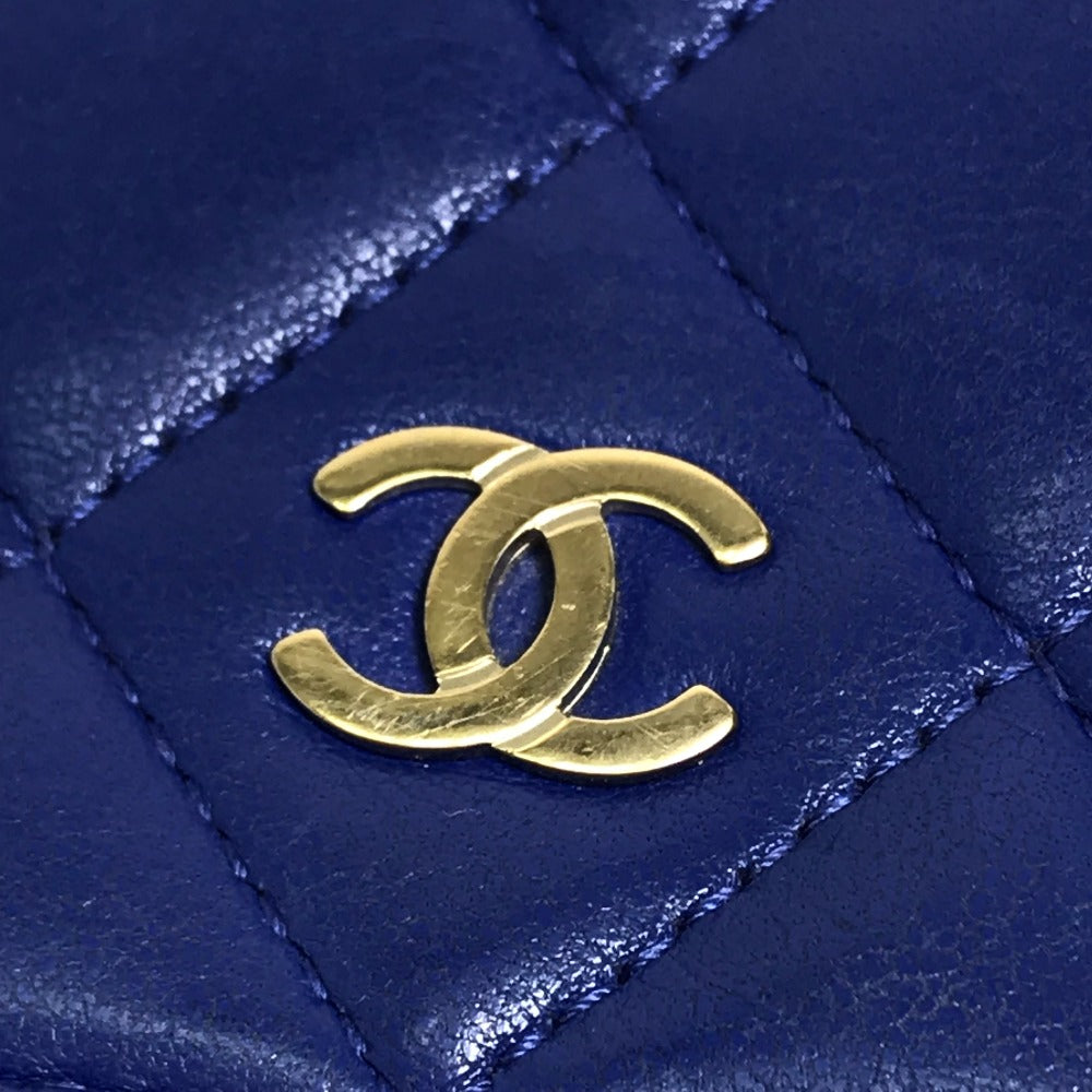 CHANEL A33814 CCココマーク マトラッセ チェーンウォレット ...