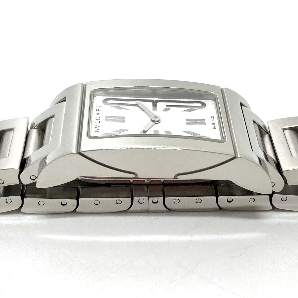 BVLGARI RT39S レッタンゴロ クオーツ 腕時計 SS レディース - brandshop-reference