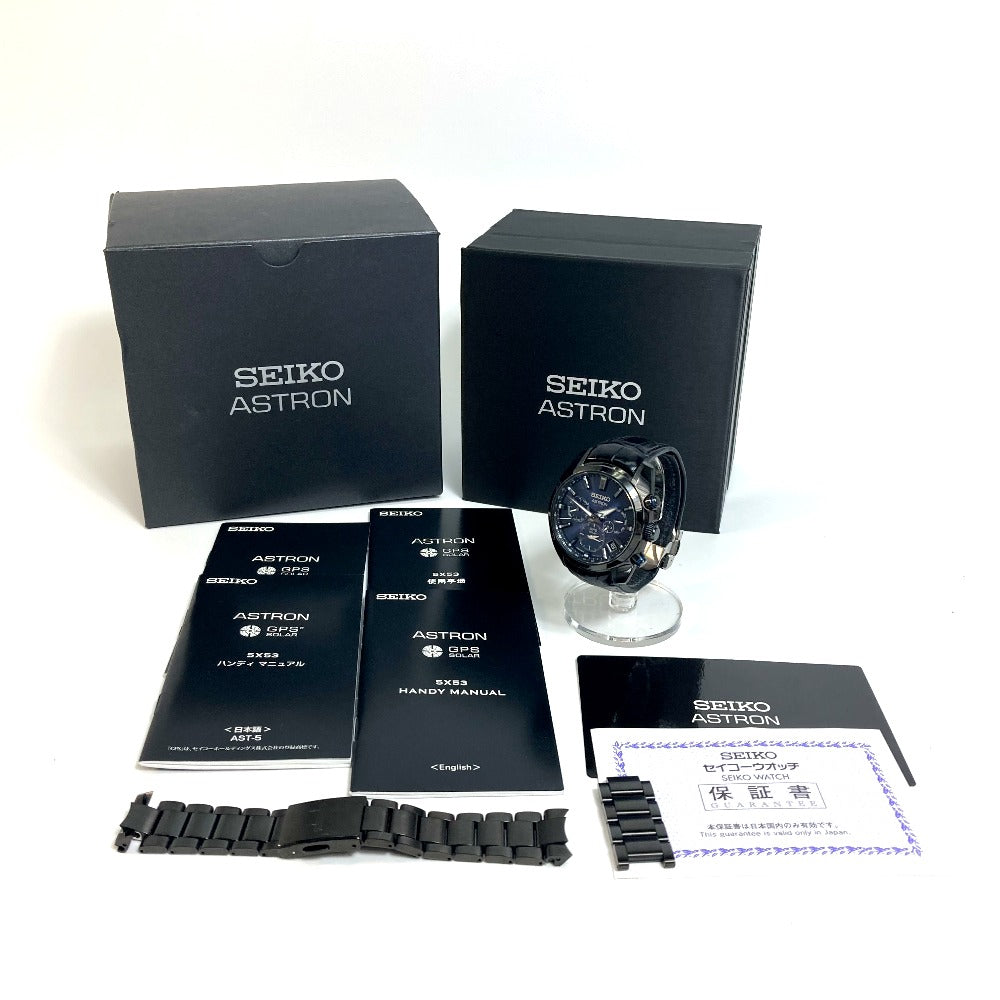 SEIKO SBXC077 衛星電波時計 アストロン ASTRON ソーラーGPS デイデイト 腕時計 SS メンズ - brandshop-reference