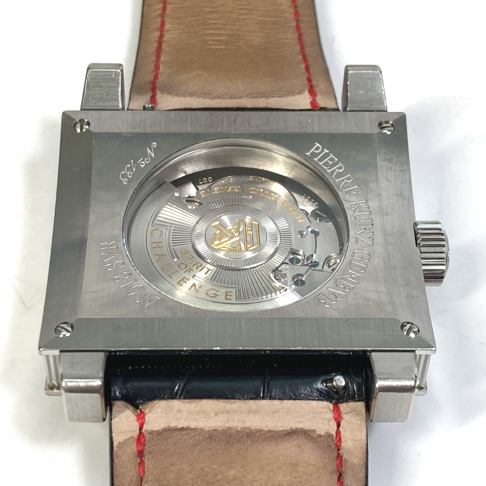 PIERRE KUNZ N018SVR ヴィルヴォルタント レトログラード 自動巻 腕時計 SS メンズ - brandshop-reference