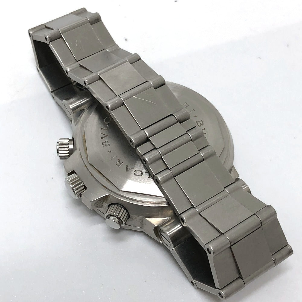 BVLGARI SCB38S ディアゴノ スクーバ 自動巻き 腕時計 SS メンズ | brandshop-reference