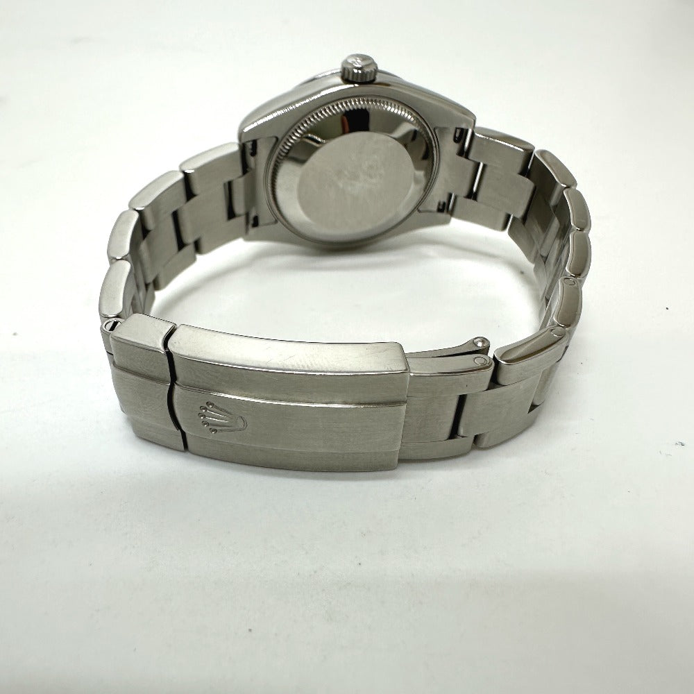 ROLEX 177200 オイスターパーペチュアル  ホワイトラッカー ローマ文字盤 自動巻き 腕時計 SS レディース - brandshop-reference