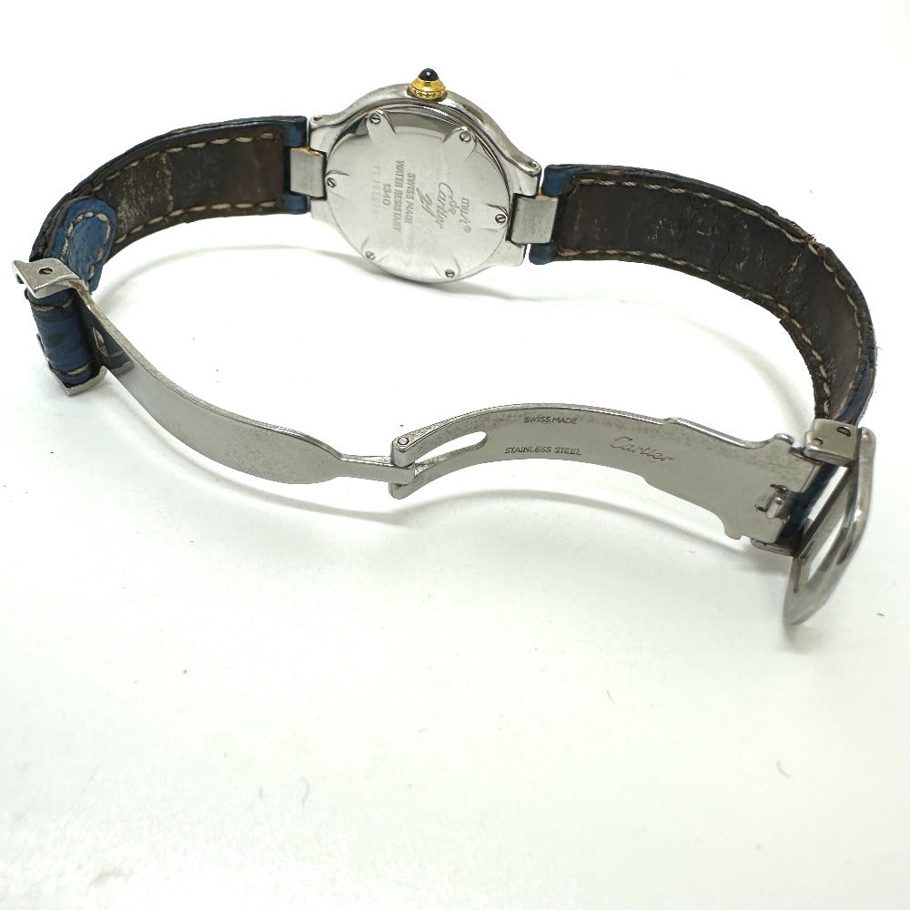 CARTIER W1007718 マスト21 クオーツ デイト 腕時計 SS レディース - brandshop-reference