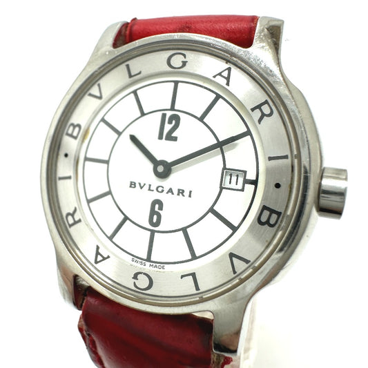 BVLGARI ソロテンポ クオーツ デイト 腕時計 SS レディース - brandshop-reference