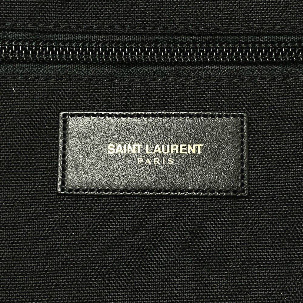 SAINT LAURENT PARIS 326865 マルチ総柄 バックパック リュック・デイパック レザー/キャンバス メンズ - brandshop-reference