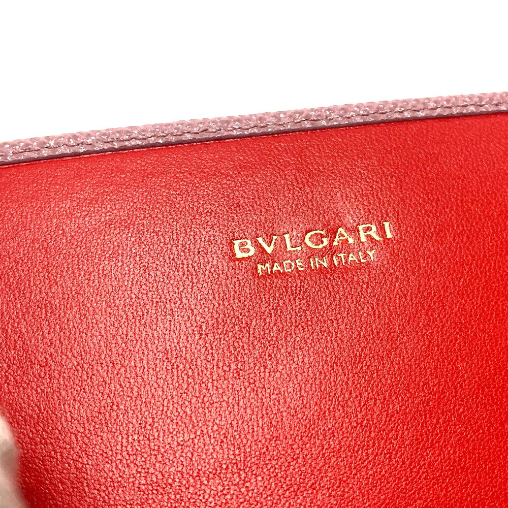 BVLGARI 282869 ブルガリブルガリ ロゴクリップ 二つ折り 長財布 ...