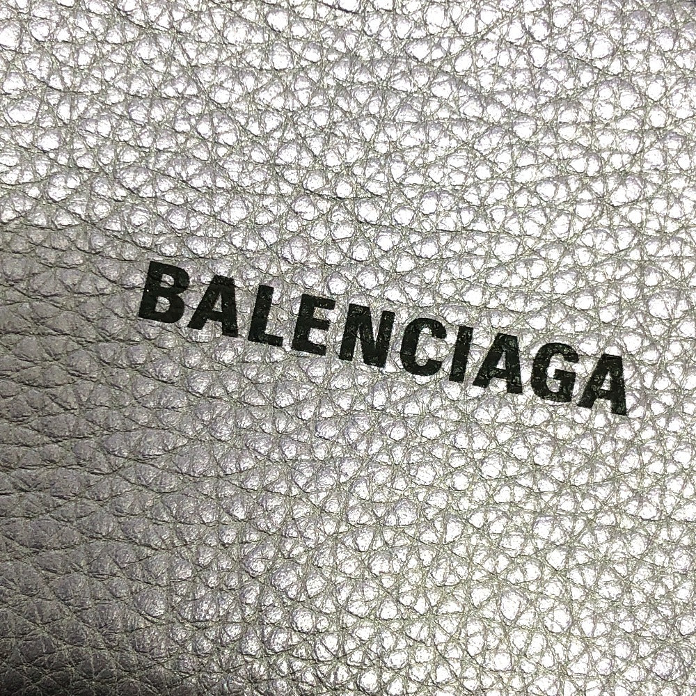 バレンシアガ BALENCIAGA カードホルダー 637130 ロゴ カードケース ウォレットケース 小銭入れ コインケース レザー パープル