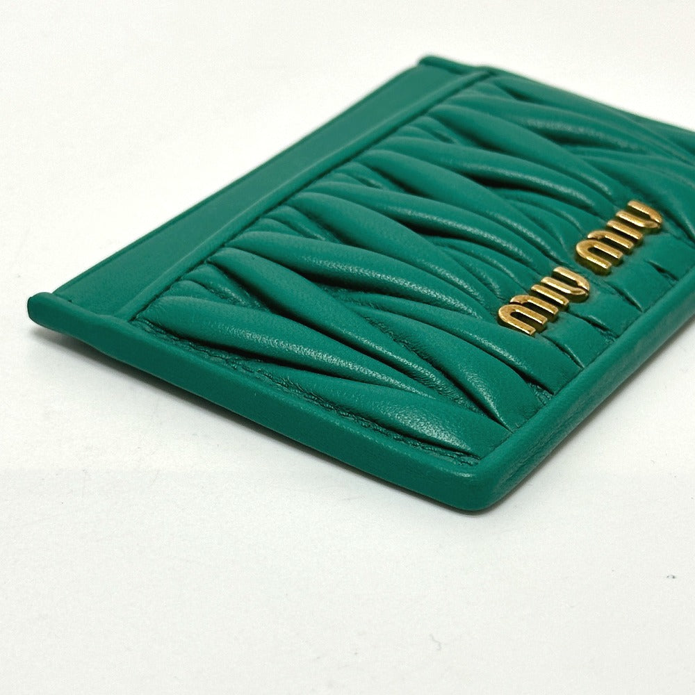 MIUMIU 5MC208 マテラッセ カードケース 小物入れ カードケース レザー レディース - brandshop-reference
