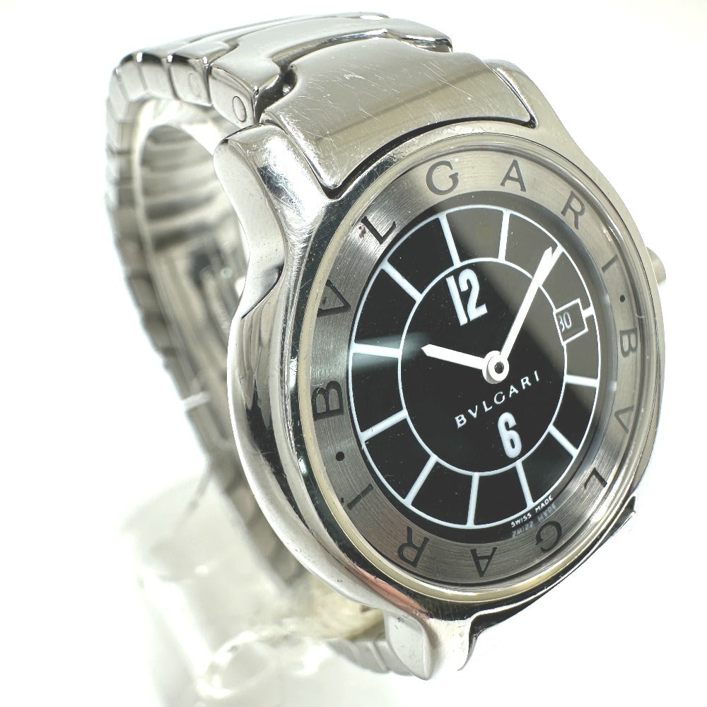 BVLGARI ST29S ソロテンポ クオーツ デイト 腕時計 SS レディース - brandshop-reference