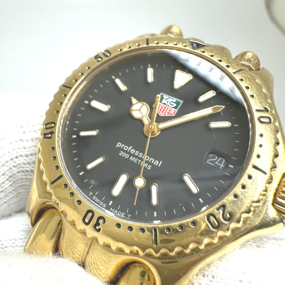 TAG HEUER S94.313M セルシリーズ クォーツ デイト 腕時計 GP メンズ - brandshop-reference