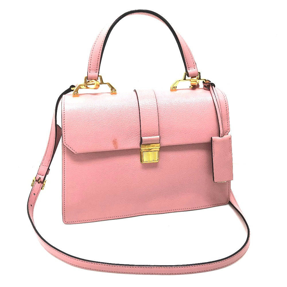 MIUMIU 5BA108 トートバッグ ハンドバッグ ショルダーバッグ マドラス