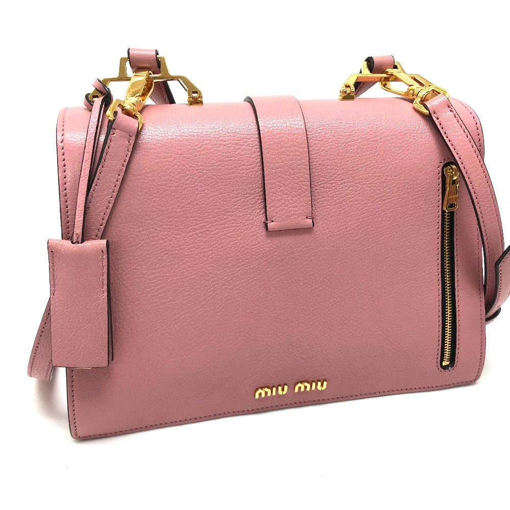 MIUMIU 5BA108 トートバッグ ハンドバッグ ショルダーバッグ マドラス レザー レディース 2wayバッグ |  brandshop-reference