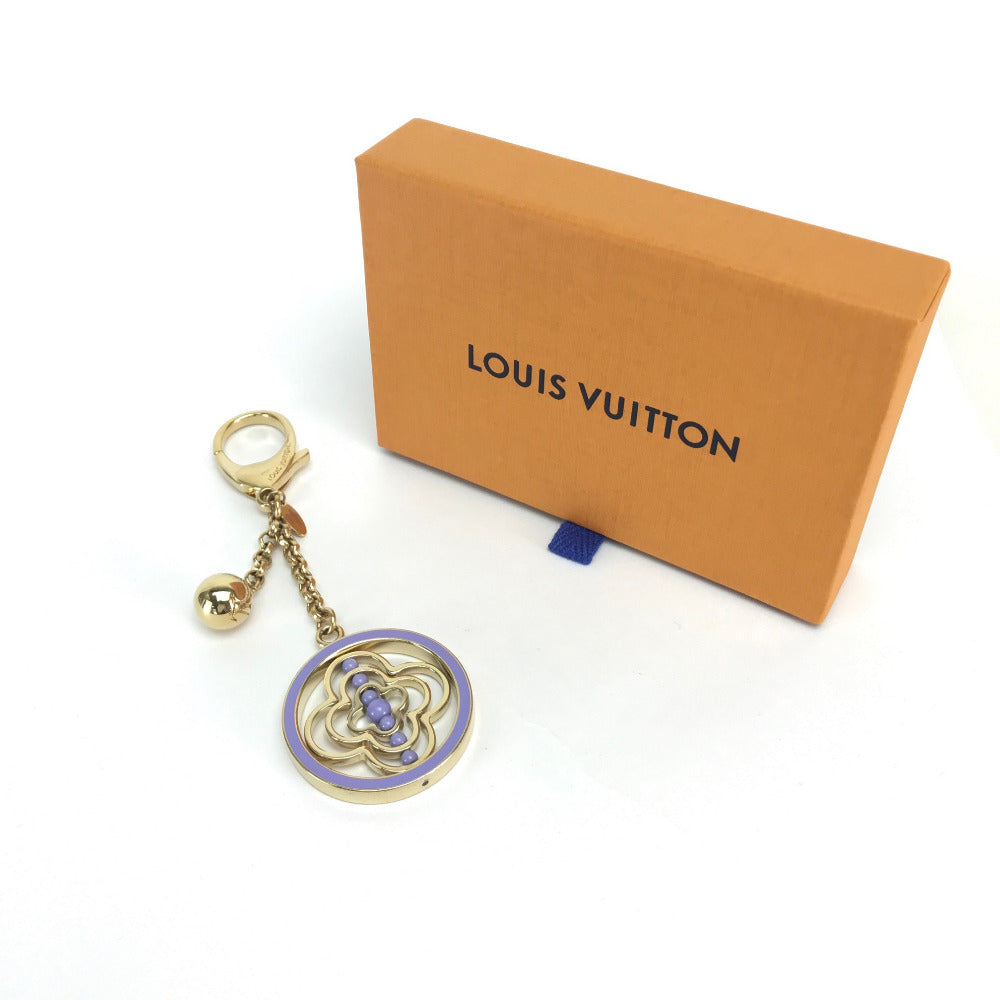 LOUIS VUITTON M67127 バッグチャーム　キーリング ワーリーフラワー メタル レディース キーホルダー - brandshop-reference